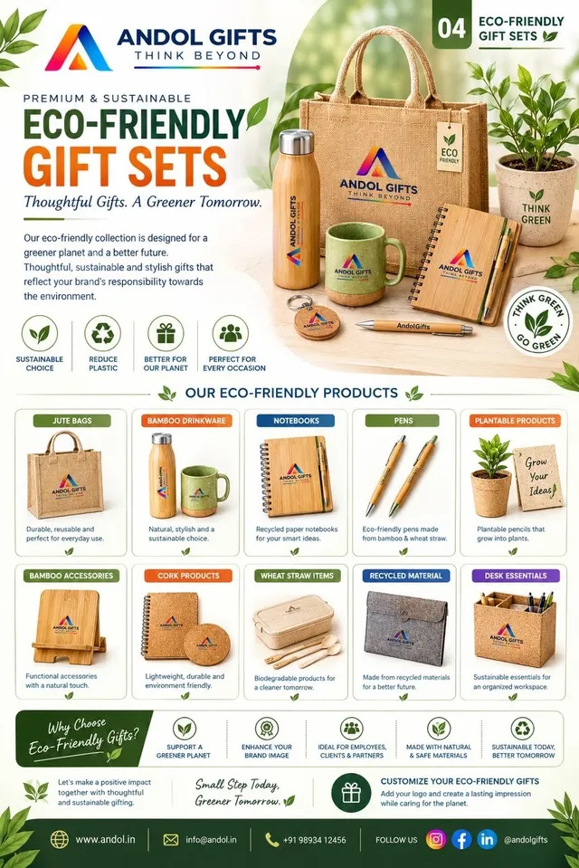 Eco-Friendly Gift Sets catalogue page